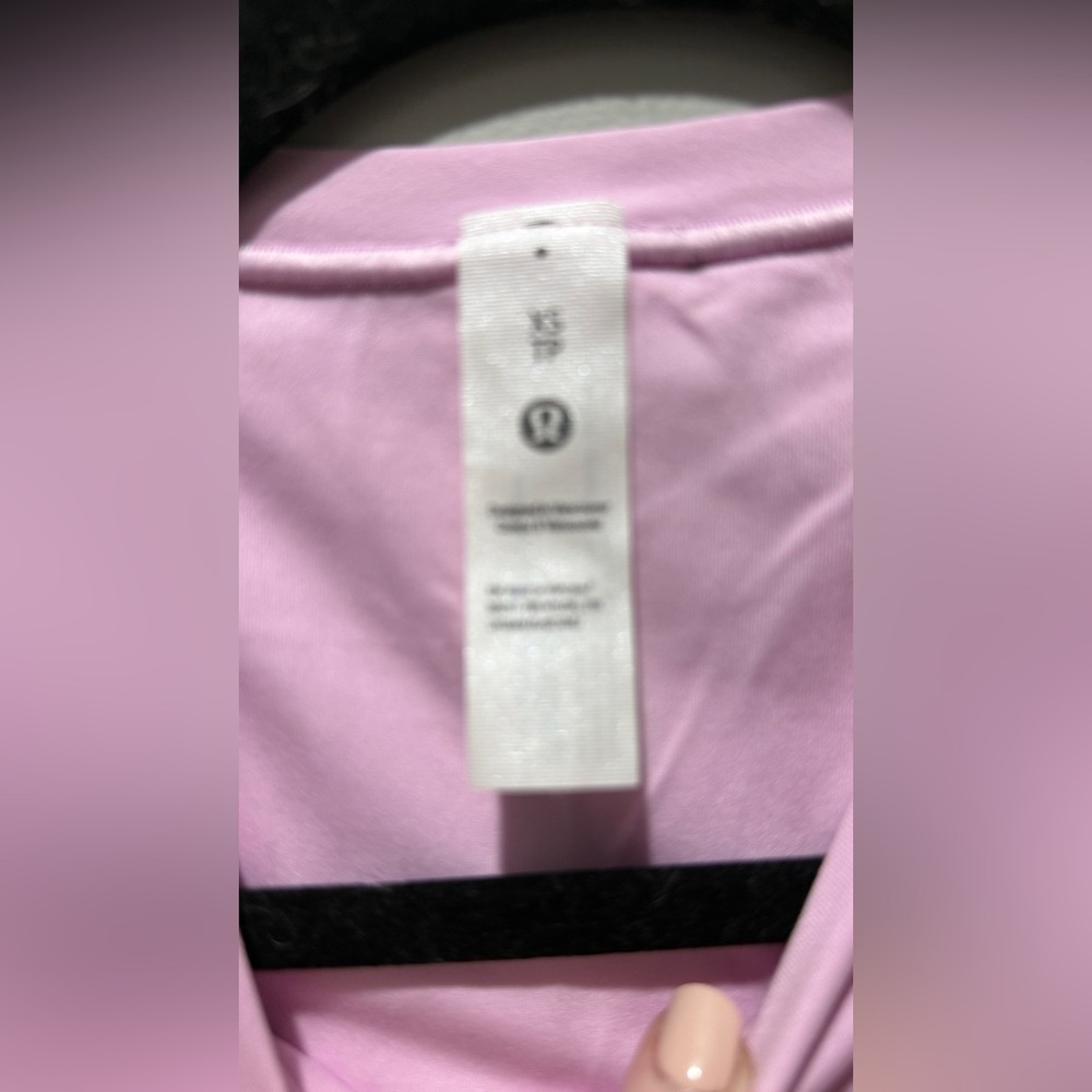 Lululemon Wundermost Ultra-Soft Nulu High-Neck Sleeveless Bodysuit - Vital Pink - Picture 5 of 7